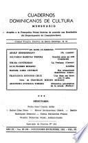 Cuadernos dominicanos de cultura