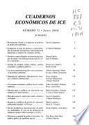 Cuadernos económicos de ICE.
