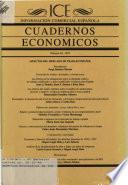 Cuadernos económicos de ICE.
