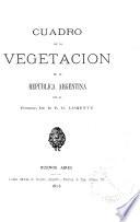 Cuadro de la vegetacion de la República Argentina