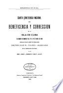 Cuarta Conferencia Nacional de Beneficencia y Corrección de la Isla de Cuba