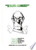 Cuartas Jornadas Nacionales de Investigación Teatral