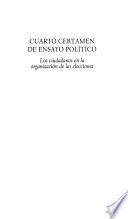 Cuarto certamen de ensayo político