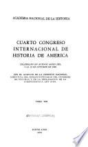 Cuarto Congreso Internacional de Historia de América, celebrado en Buenos Aires de 5 al 12 de octubre de 1966