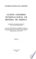 Cuarto Congreso Internacional de Historia de América