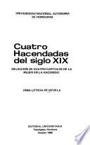 Cuatro hacendadas del siglo XIX