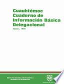 Cuauhtémoc. Cuaderno de información básica delegacional 1990