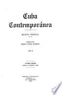 Cuba contemporanea