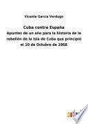 Cuba contra España
