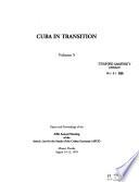 Cuba in Transition