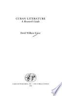 Cuban Literature