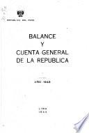 Cuenta general de la república
