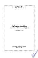 Cuéntame tu vida