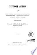 Cuestión de archivos