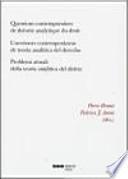 Cuestiones contemporáneas de teoría analítica del Derecho