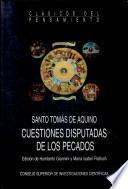 Cuestiones disputadas de los pecados