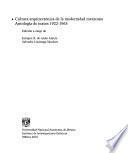 Cultura arquitectónica de la modernidad mexicana