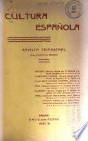 Cultura española