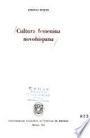 Cultura femenina novohispana