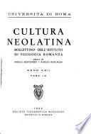 Cultura neolatina