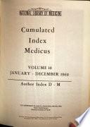 Cumulated Index Medicus
