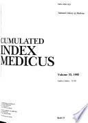 Cumulated Index Medicus