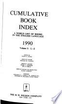 Cumulative Book Index