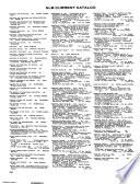 Current Catalog