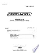 Current Law Index