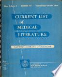 Current List of Medical Literature