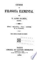 Curso de filosofia elemental