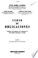 Curso de obligaciones