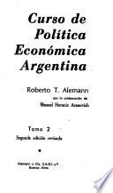 Curso de política económica argentina