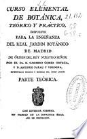 Curso elemental de Botánica teórico y práctico