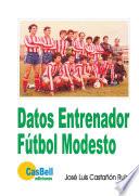 DATOS ENTRENADOR FÚTBOL MODESTO