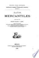 Datos mercantiles