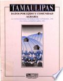 Datos por ejido y comunidad agraria