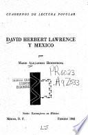 David Herbert Lawrence y Mexico