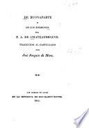 De Buonaparte y de los Borbones