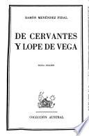 De Cervantes y Lope de Vega