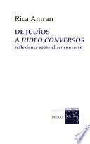 De judios a judeo conversos