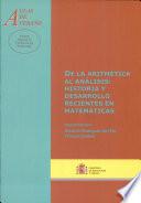 De la aritmética al análisis: historia y desarrollo recientes en matemáticas