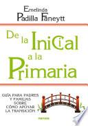 De la Inicial a la Primaria