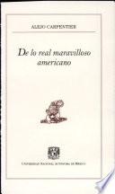 De lo real maravilloso americano