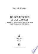 De los efectos a las causas