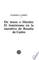 De musa a literata