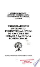 De naciones sin estado a la España postnacional