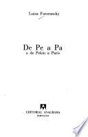 De Pe a Pa, o, De Pekín a París