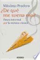 ¿De qué me suena eso?
