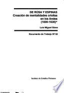 De Rosa y espinas